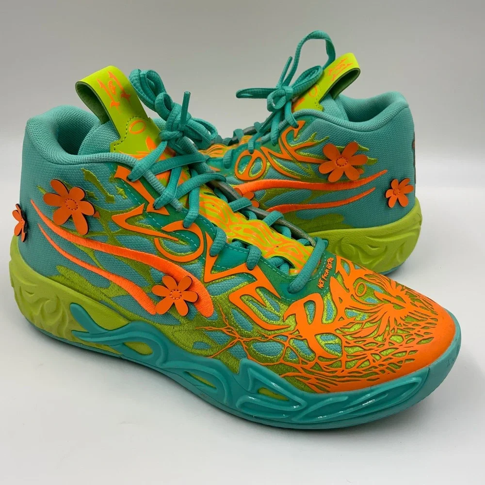 Puma MB.02 LaMelo Ball Be You Multi-Color Basketball Shoes 378284-01 Mens
